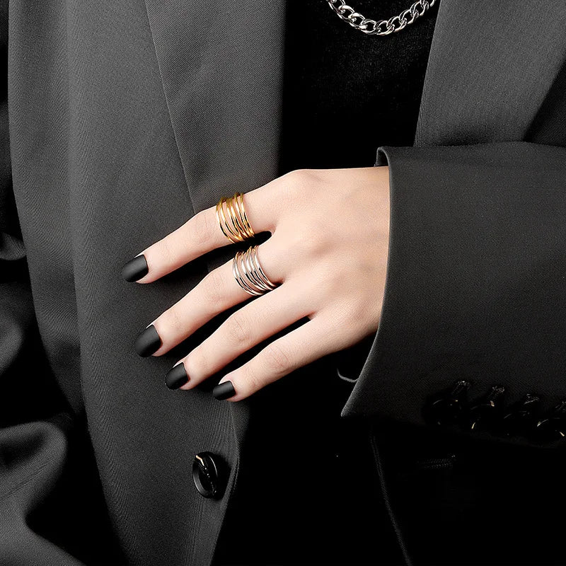 Layered ring