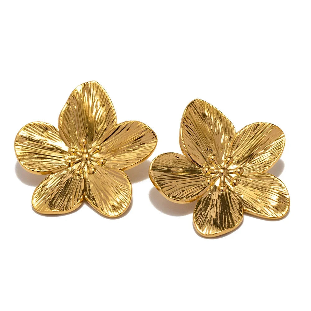 Flower earring