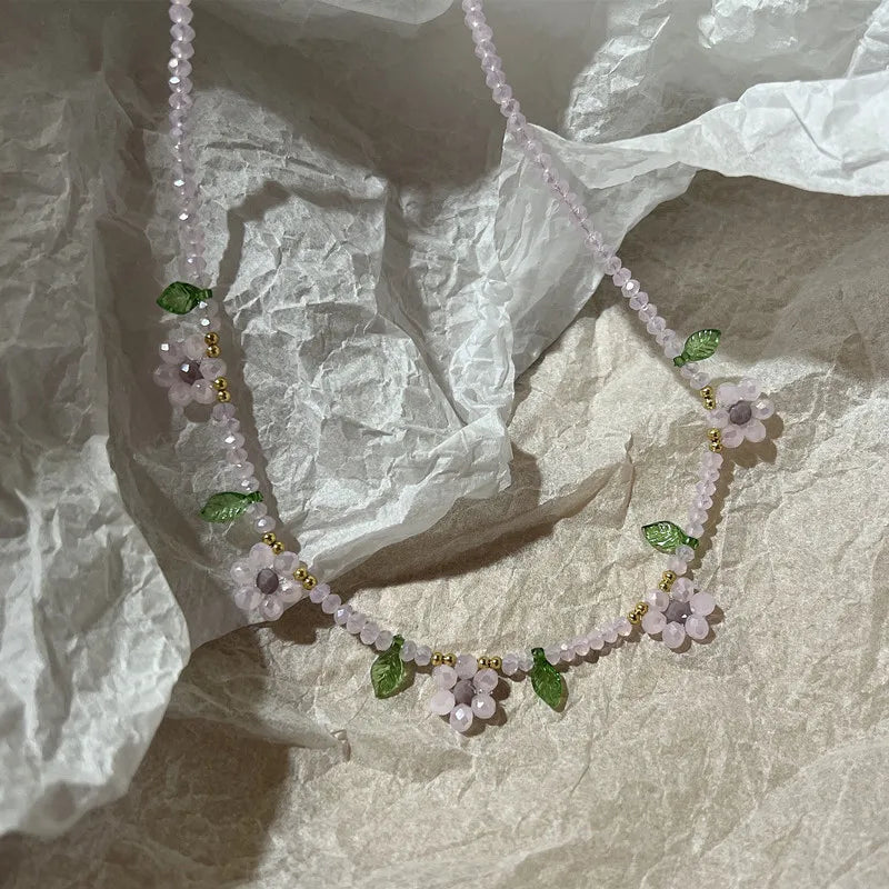 Flower necklace