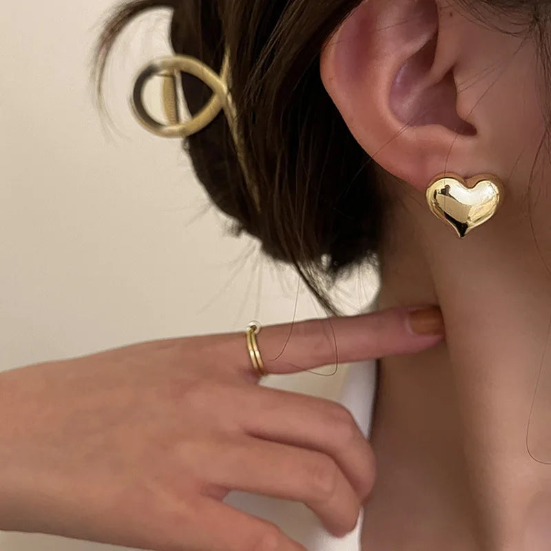 Heart earring