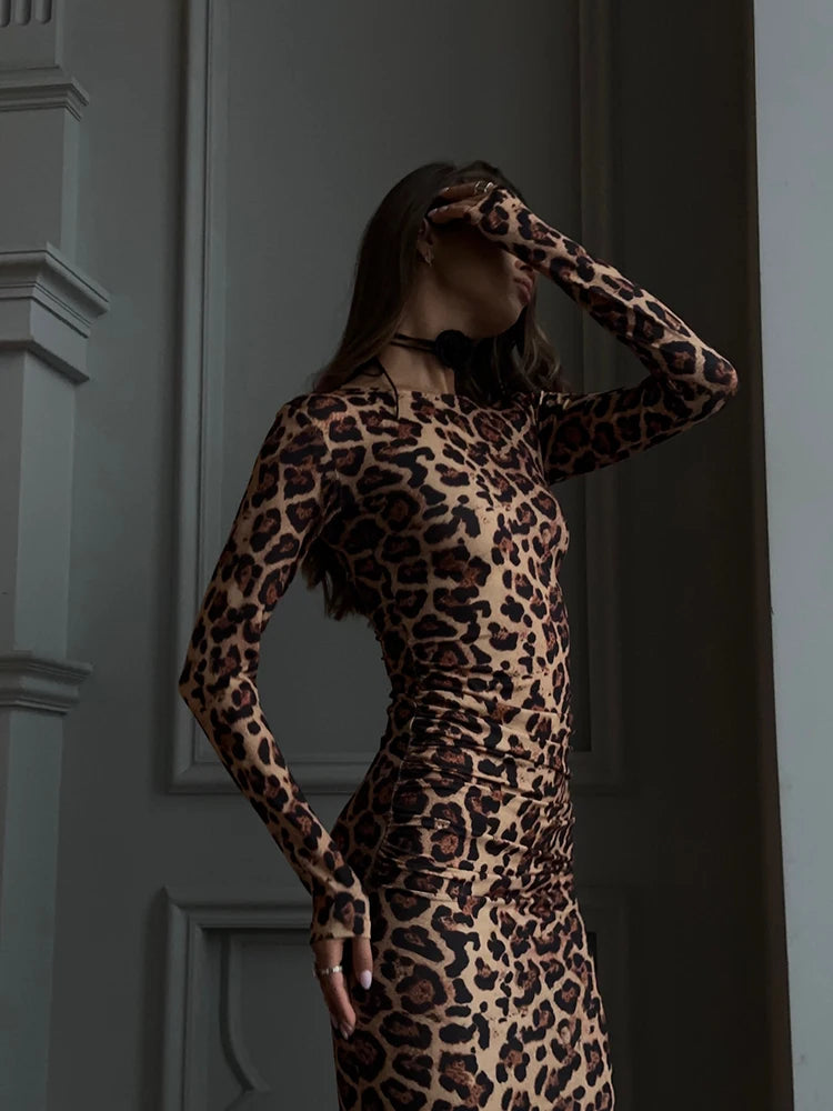 Leopard dress