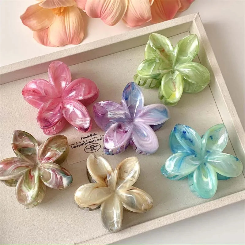 Acrylic Flower clips