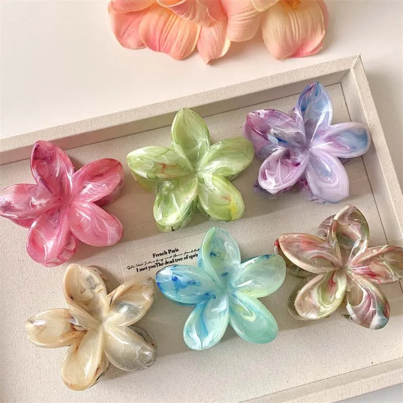 Acrylic Flower clips